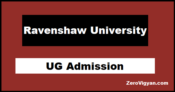 Ravenshaw University UG Admission