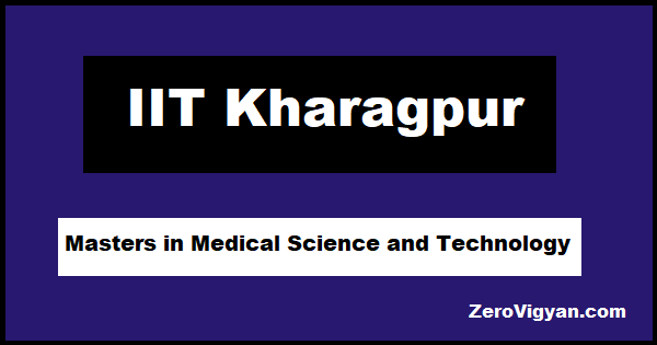 IIT Kharagpur MMST Admission