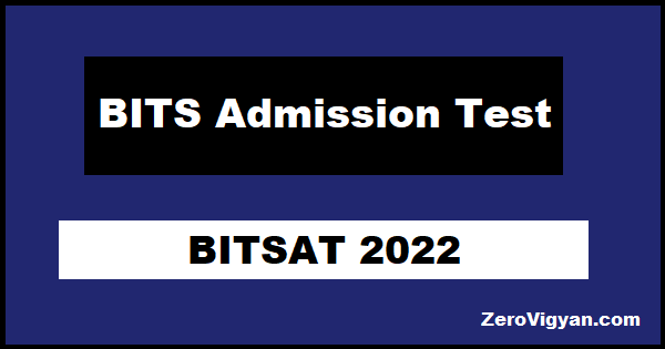 BITSAT 2022