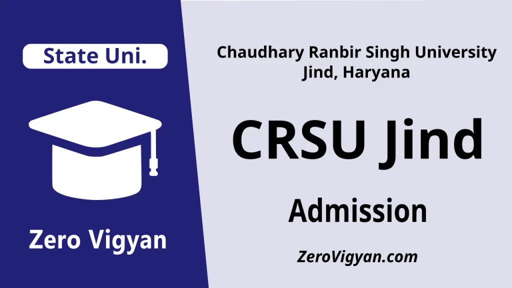 CRSU Jind Admission