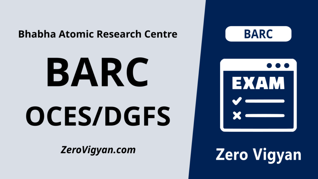 BARC OCES DGFS