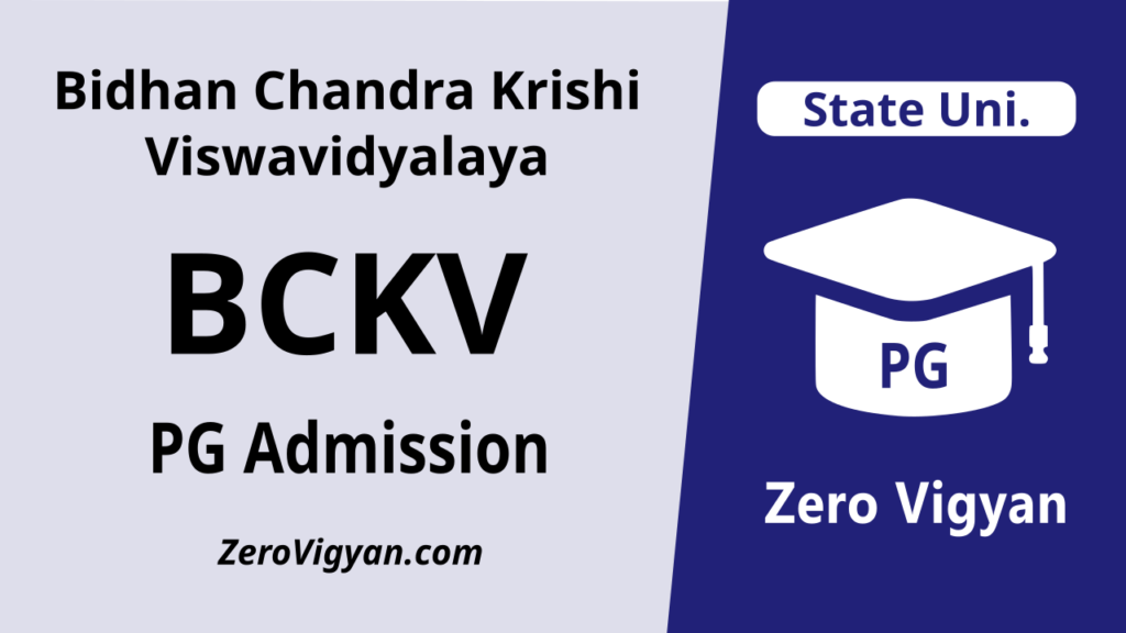 BKCV PG Admission