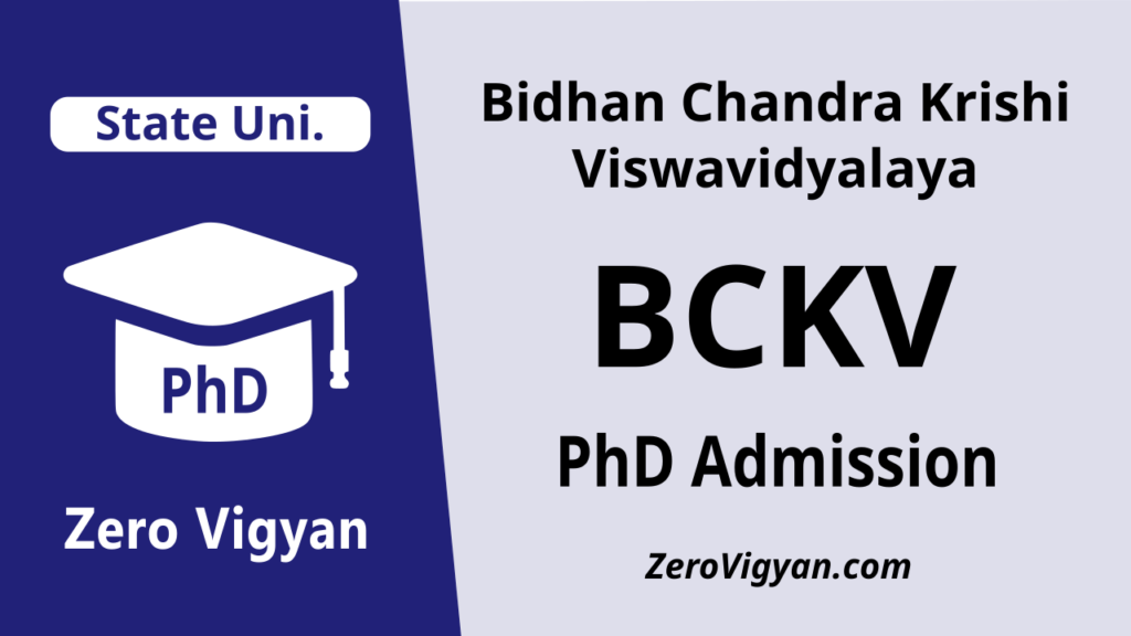 BKCV PhD Admission