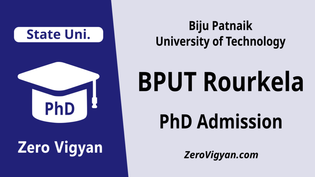 BPUT PhD Admission