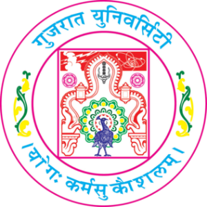 Gujarat University Logo