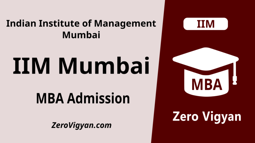 IIM Mumbai PhD Admission