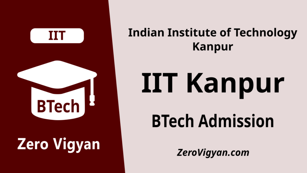 IIT Kanpur BTech Admission
