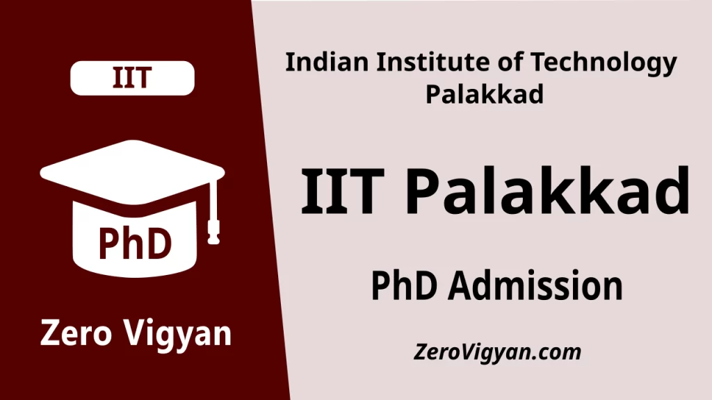 IIT Palakkad PhD Admission