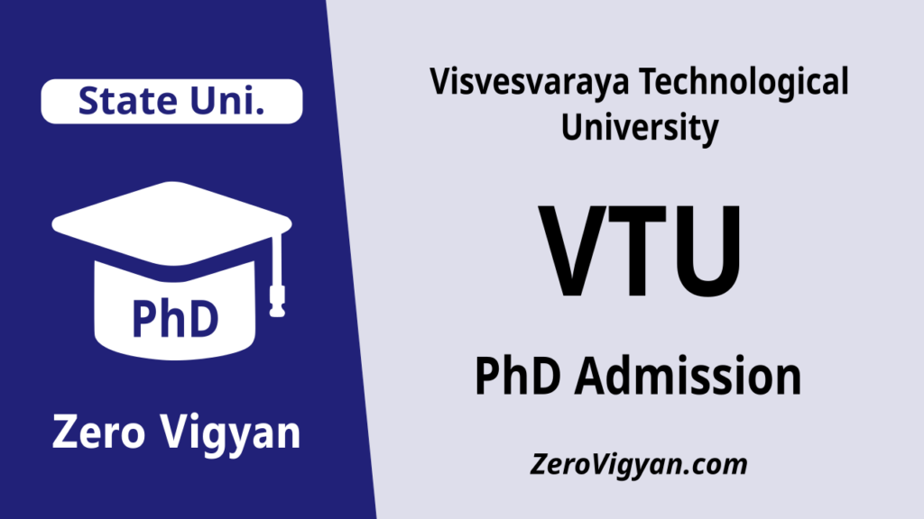 VTU PhD Admission